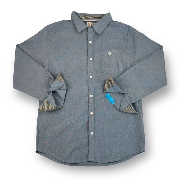 Original Penguin Other - Penguin Boys Button Front Top Size Age 14/16